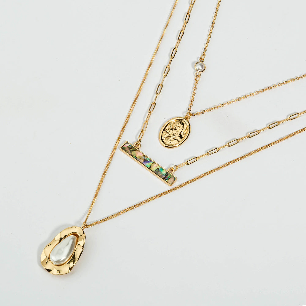 The Gold Gem Necklace