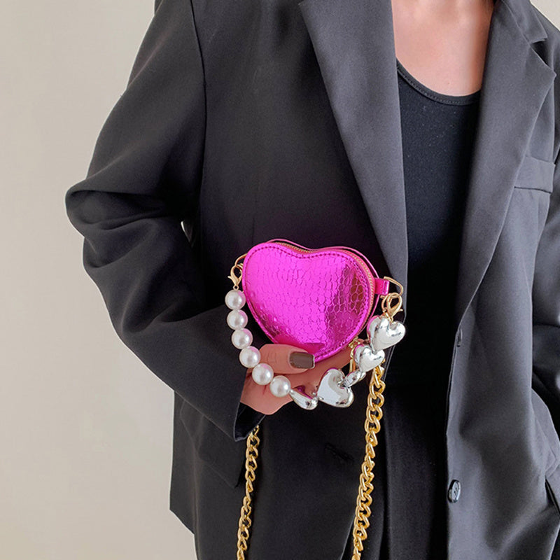 The Mini Love-Pearl-Chain Handbag