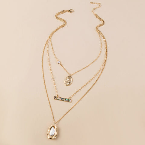 The Gold Gem Necklace