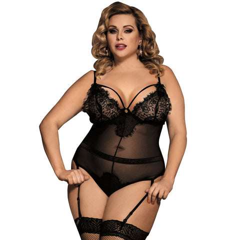 The Garter Lace Plus Size