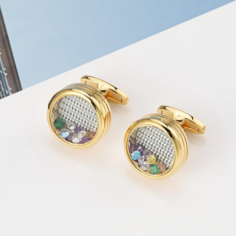 The Sparkle Yet Simple Business Suit Cufflinks Accessories