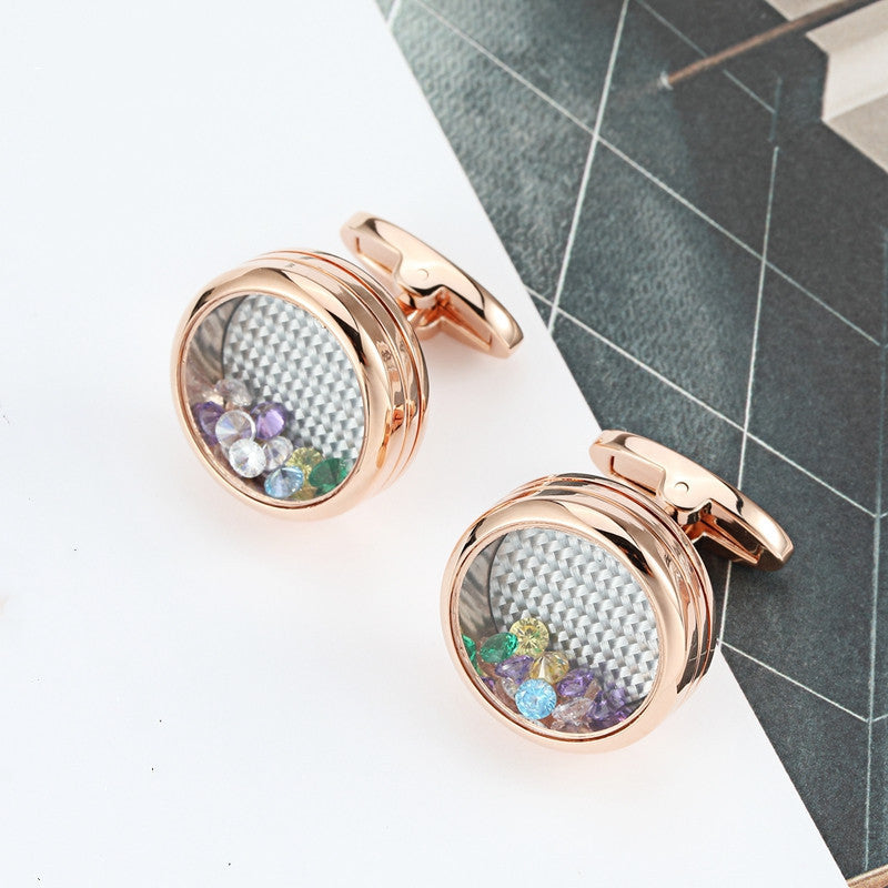 The Sparkle Yet Simple Business Suit Cufflinks Accessories