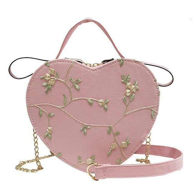 The Heart Blooms Purse