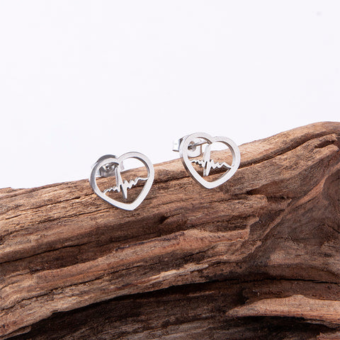 The Rhythm Heart Earrings