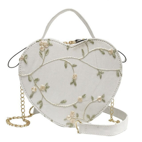 The Heart Blooms Purse