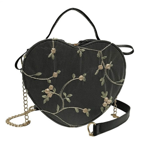 The Heart Blooms Purse