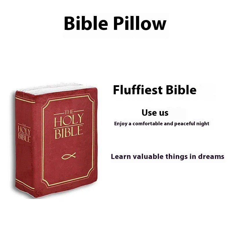 The Bible Plush Pillow