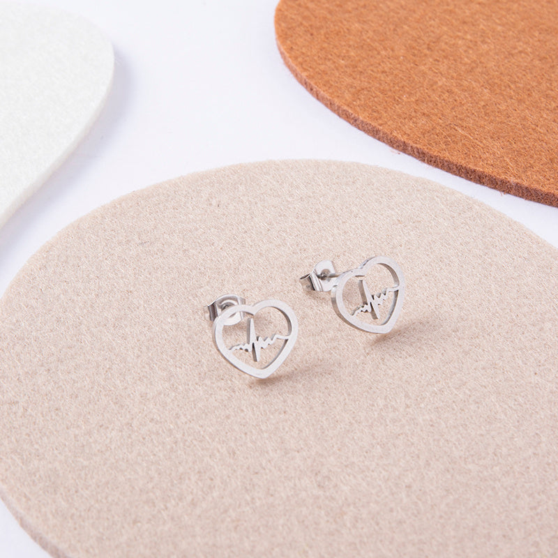 The Rhythm Heart Earrings