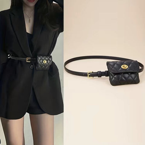 The Rhombus Belt w/ Mini Purse