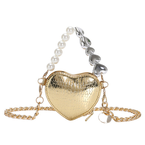 The Mini Love-Pearl-Chain Handbag