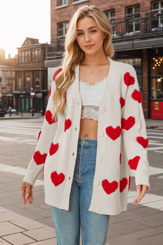 The Heart Knitted Cardigan