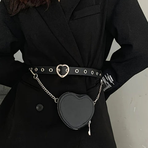 The Mini Love Heart Purse w/ Detachable Belt