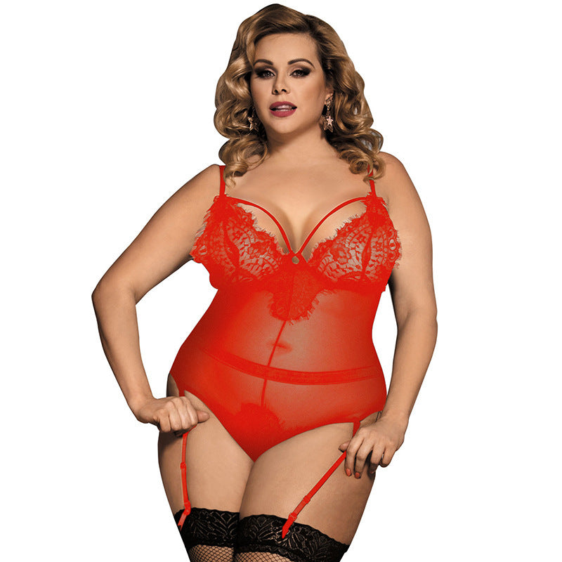 The Garter Lace Plus Size