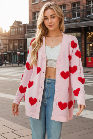 The Heart Knitted Cardigan