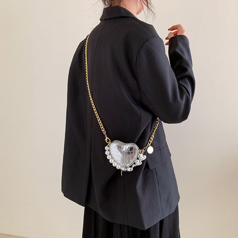 The Mini Love-Pearl-Chain Handbag