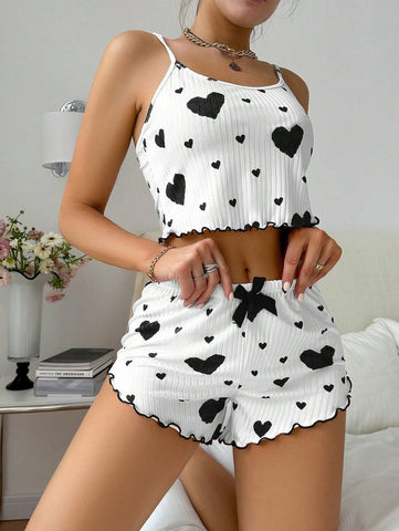 The Heart-Polka-Dot Pajamas