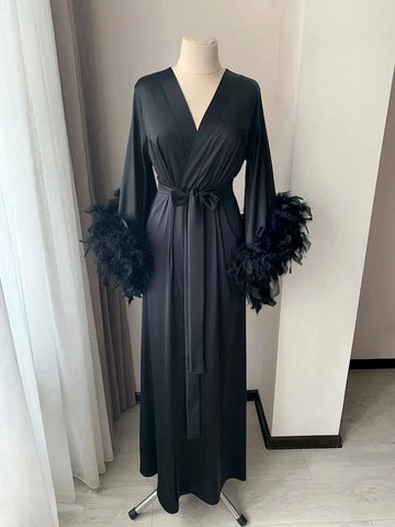 The Midnight Majesty Luxe Robe