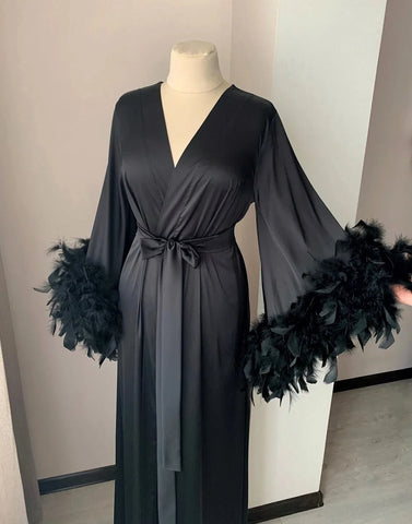 The Midnight Majesty Luxe Robe