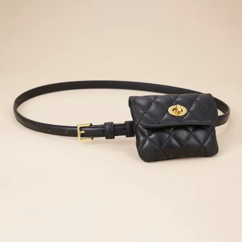 The Rhombus Belt w/ Mini Purse