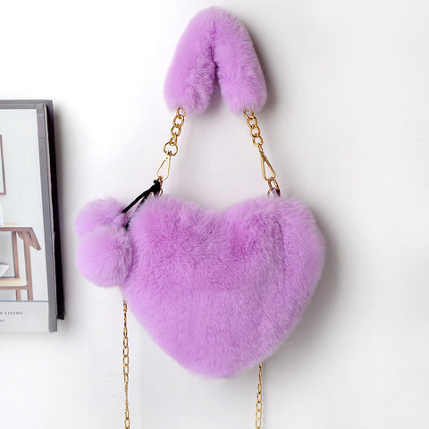 The Love Bug Plush Handbag