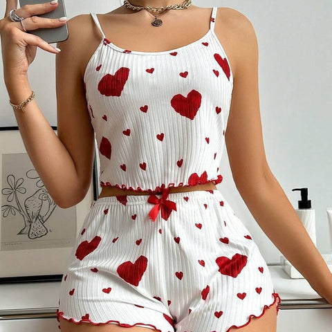 The Heart-Polka-Dot Pajamas