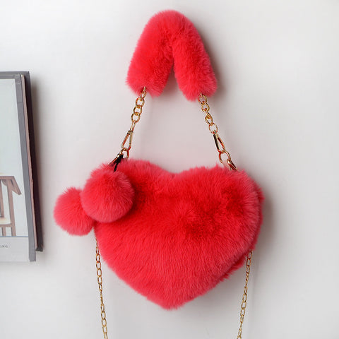 The Love Bug Plush Handbag