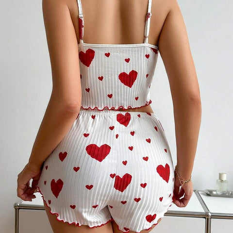 The Heart-Polka-Dot Pajamas