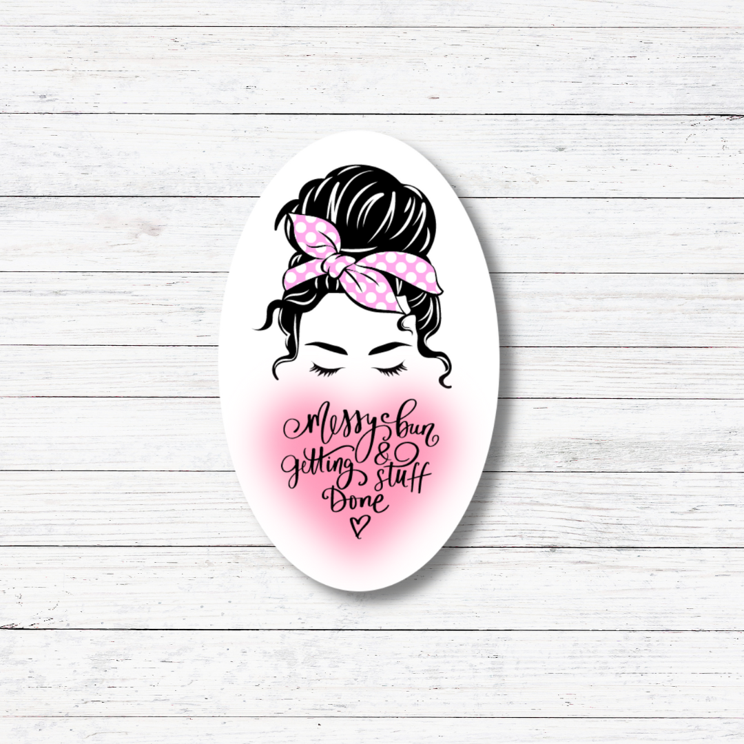 Getting Stuff Done-Girl Boss Sticker/Magnet