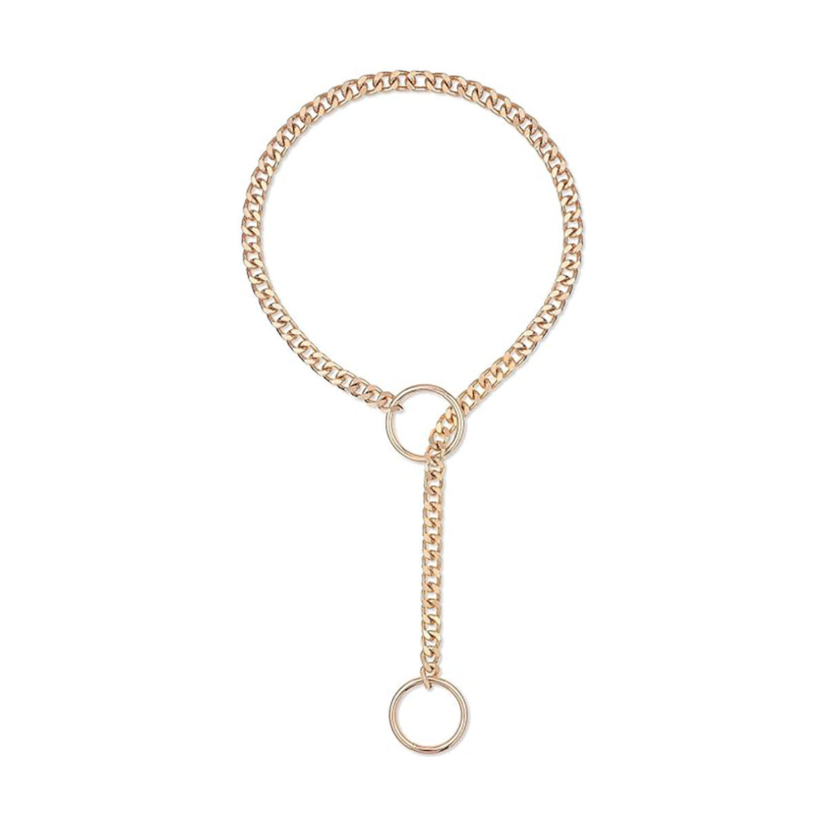 The Cuban Link Heart Shaped Necklace