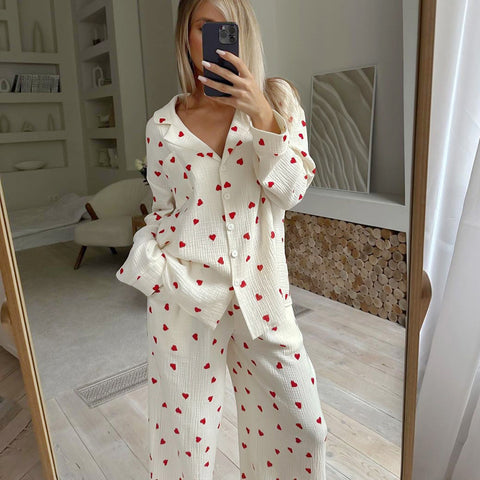 The Open Love Pajama Set