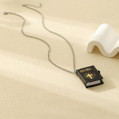 The Cross Bible Verses - Jesus Necklace