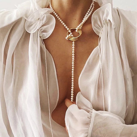 The Pearl Coin Necklace