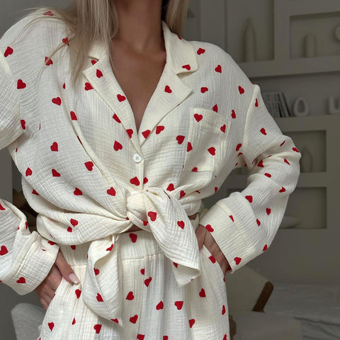 The Open Love Pajama Set