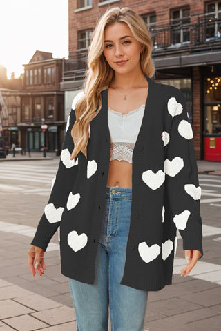 The Heart Knitted Cardigan